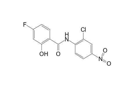 2'-Chloro-4-fluoro-4'-nitrosalicylanilide