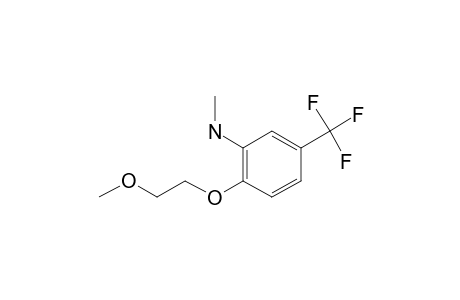 2-(2-Methoxyethoxy)-5-(trifluoromethyl)aniline, N-methyl-