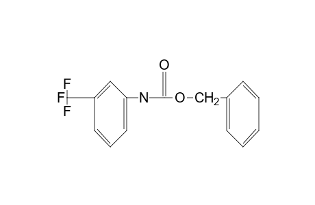 m-(trifluoromethyl)carbanilic acid, benzyl ester