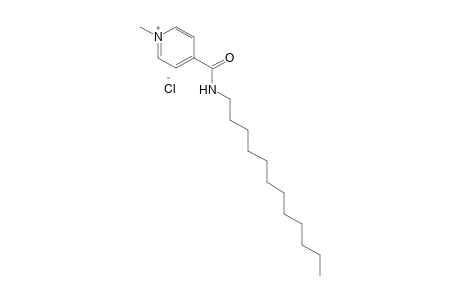 4-(dodecylcarbamoyl)-1-methylpyridinium chloride