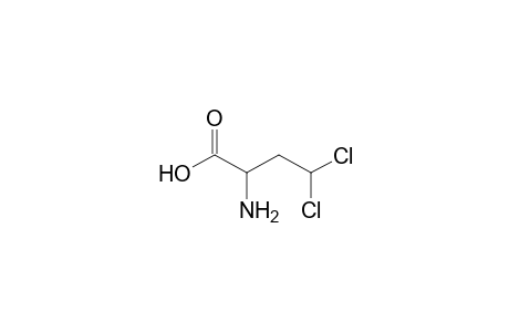 2-Amino-4,4-dichlorobutanoic acid