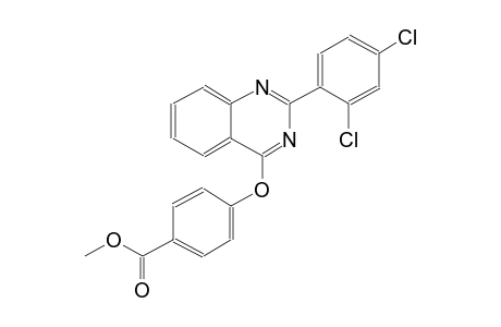 methyl 4-{[2-(2,4-dichlorophenyl)-4-quinazolinyl]oxy}benzoate