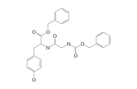 N-(N-carboxyglycyl)-L-tyrosine, dibenzyl ester