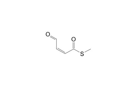 Methyl (Z)-4-oxo-2-butenthioate