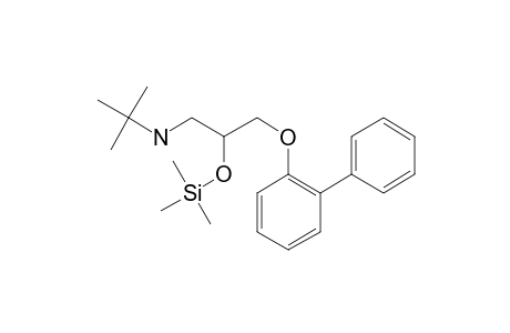 1-(Biphenyl-2-yloxy)-3-tert-butylamino-propan-2-ol, tms