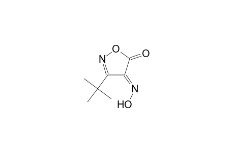 (4E)-3-tert-Butyl-4,5-isoxazoledione 4-oxime