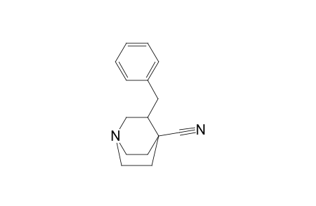 3-(Phenylmethyl)-1-azabicyclo[2.2.2]octane-4-carbonitrile