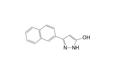 5-Naphthalen-2-yl-2H-pyrazol-3-ol