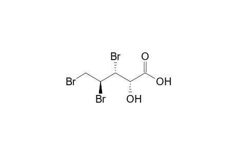 2-Hydroxy-3,4,5-tribromopentanoic acid