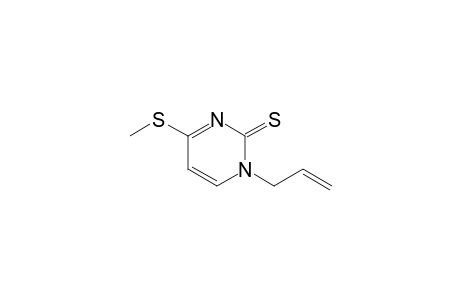 1-ALLYL-4-(METHYLSULFANYL)-PYRIMIDINE-2(1H)-THIONE