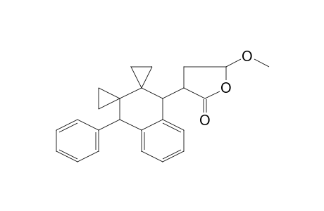 8,9-Benzodispiro[2.0.2.4]decane, 7-(3-methoxy-2-oxa-1-oxocyclopent-5-yl)-10-phenyl-