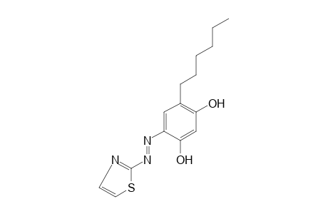 6-hexyl-4(2-thiazolylazo)resorcinol