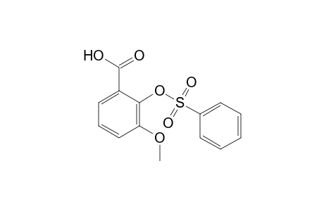 2-hydroxy-m-anisic acid, benzenesulfonate