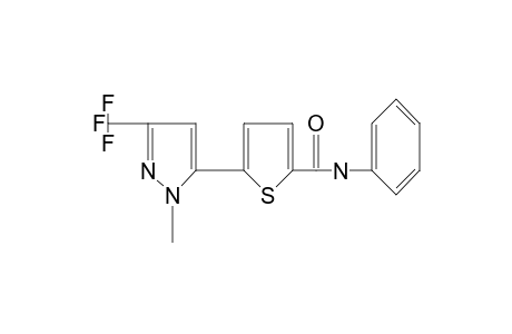 5-[1-methyl-3-(trifluoromethyl)pyrazol-5-yl]-2-thiophenecarboxanilide