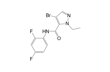 4-bromo-N-(2,4-difluorophenyl)-1-ethyl-1H-pyrazole-5-carboxamide