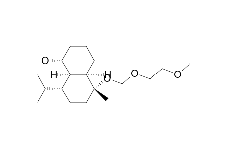 1-Naphthalenol, decahydro-5-[(2-methoxyethoxy)methoxy]-5-methyl-8-(1-methylethyl)-, (1.alpha.,4a.alpha.,5.beta.,8.alpha.,8a.alpha.)-(.+-.)-