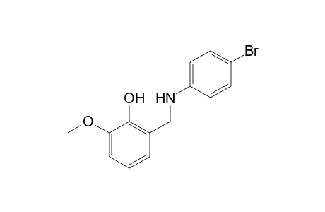 alpha-(p-BROMOANILINO)-6-METHOXY-o-CRESOL