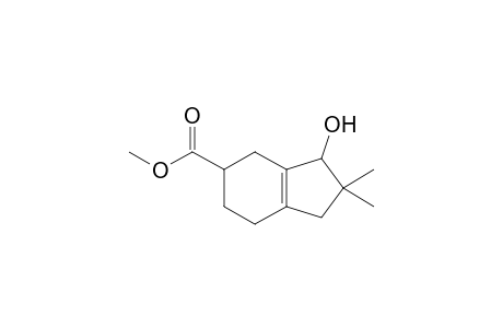 Methyl 2,3,4,5,6,7-hexahydro-1-hydroxy-2,2-dimethyl-1H-indene-6-carboxylate