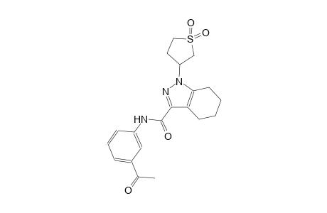 1H-indazole-3-carboxamide, N-(3-acetylphenyl)-4,5,6,7-tetrahydro-1-(tetrahydro-1,1-dioxido-3-thienyl)-