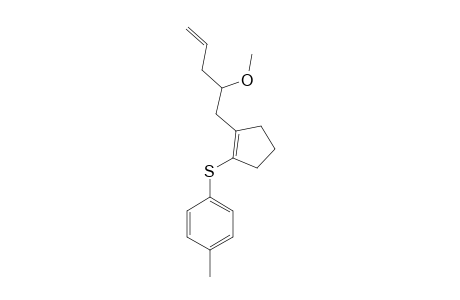 1-(2'-METHOXYPENT-4'-ENYL)-2-(PARA-TOLYLTHIO)-CYCLOPENTENE