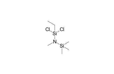Trimethylsilyl-methylamino-dichloroethylsilane