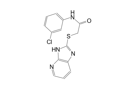 N-(3-chlorophenyl)-2-(3H-imidazo[4,5-b]pyridin-2-ylsulfanyl)acetamide