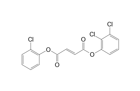 Fumaric acid, 2-chlorophenyl 2,3-dichlorophenyl ester