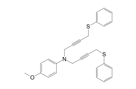 N,N-bis[4-(phenylthio)-2-butynyl]-p-anisidine