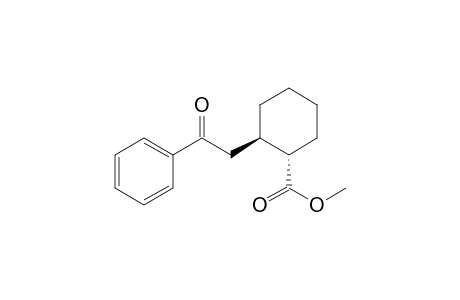 Methyl (1S,2R)-2-phenacylcyclohexanecarboxylate