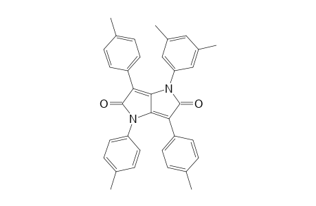 1-(3,5-Dimethylphenyl)-3,4,6-tri(p-tolyl)pyrrolo[3,2-b]pyrrole-2,5-dione