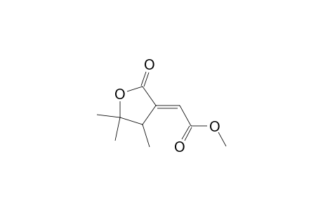 Acetic acid, (dihydro-4,5,5-trimethyl-2-oxo-3(2H)-furanylidene)-, methyl ester, (E)-