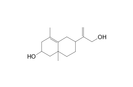 Bicyclo[4.4.0]dec-5-ene, 1,5-dimethyl-3-hydroxy-8-(1-methylene-2-hydroxyethyl-1)-