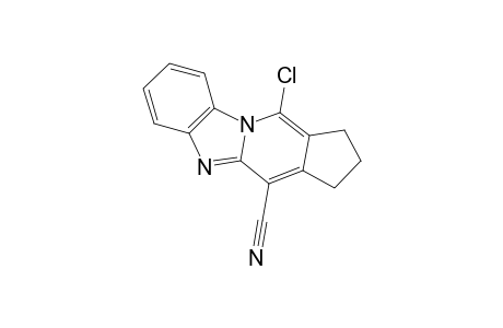 11-chloro-2,3-dihydro-1H-cyclopenta[4,5]pyrido[1,2-a]benzimidazole-4-carbonitrile