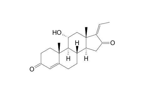 11-ALPHA-HYDROXYPREGNA-4,17(20)-TRANS-DIENE-3,16-DIONE