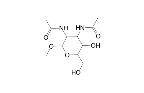 Methyl 2,3-bis(acetylamino)-2,3-dideoxyhexopyranoside