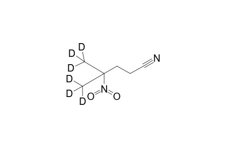 4-[D3]Methyl-4-nitro[5,5,5-D3]pentanenitrile