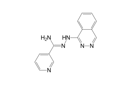 Nicotinic acid - [N(1)-(1'-phthalazinyl)amino} - hydrazone