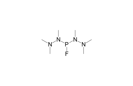 Phosphorofluoridous dihydrazide, hexamethyl-