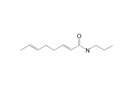 (2E,6E)-N-Propylocta-2,6-dienamide