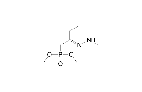 DIMETHYL 2E-METHYLHYDRAZONOBUTYLPHOSPHONATE