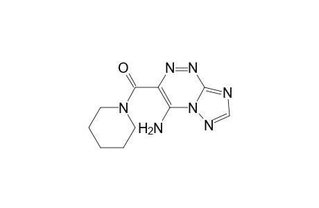 Piperidine, 1-[(4-amino[1,2,4]triazolo[5,1-c][1,2,4]triazin-3-yl)carbonyl]-