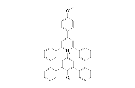 2,6-diphenyl-1-(3,5-diphenyl-4-hydroxyphenyl)-4-(p-methoxyphenyl)pyridinium hydroxide, inner salt
