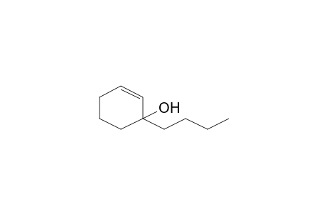 2-Cyclohexen-1-ol, 1-butyl-