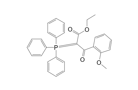 (.alpha.-Ethoxycarbonyl-.alpha.-2-methoxybenzoylmethylene)triphenylphosphorane