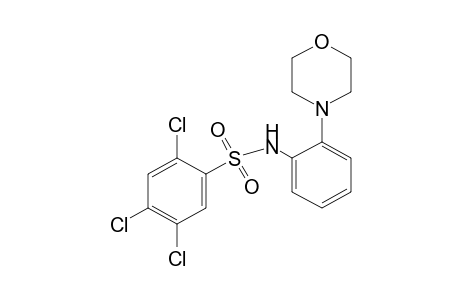 2'-MORPHOLINO-2,4,5-TRICHLOROBENZENESULFONANILIDE