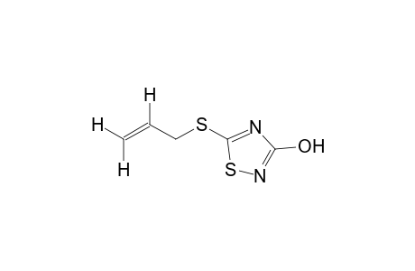 5-(allylthio)-1,2,4-thiadiazol-3-ol