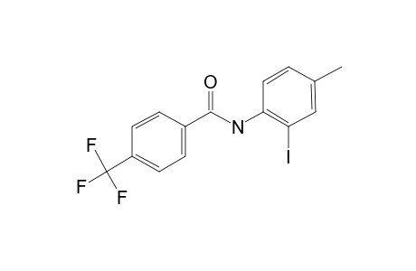 Benzamide, N-(2-iodo-4-methylphenyl)-4-trifluoromethyl-