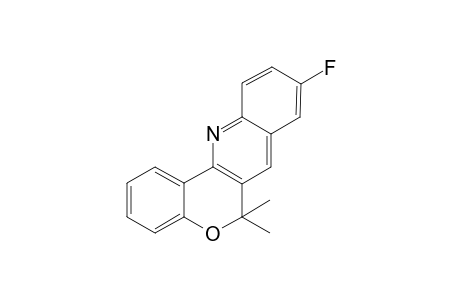 9-Fluoro-6,6-dimethyl-6H-chromeno[4,3-b]quinoline