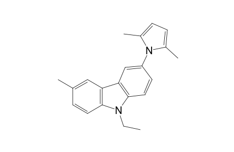 3-(2,5-dimethylpyrrol-1-yl)-9-ethyl-6-methylcarbazole