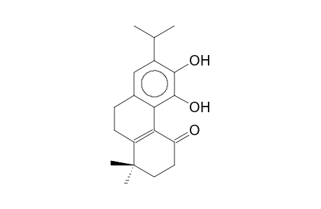 SAGEONE;11,12-DIHYDROXY-20-NOR-5(10)-8,11,13-ABIETATETRAEN-1-ONE